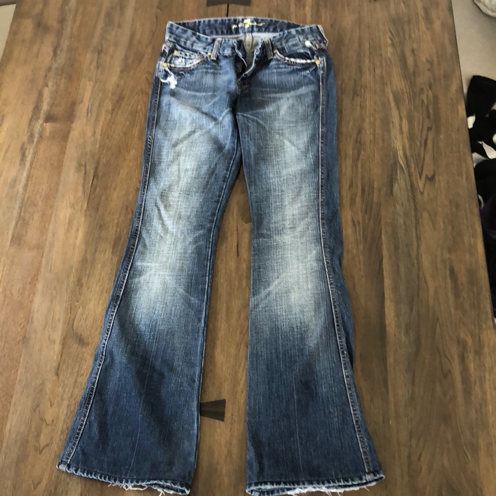 Seven for all mankind boot cut jeans